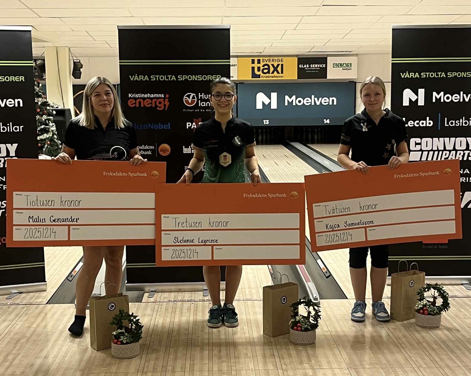 Topp 3 Damer Moelven Open