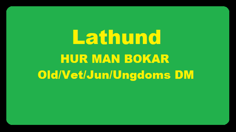 Lathund Old